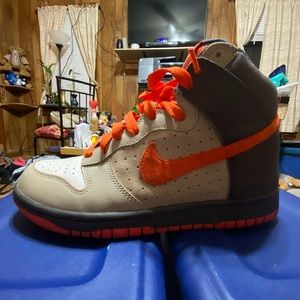 Nike Dunk High Bone Orange